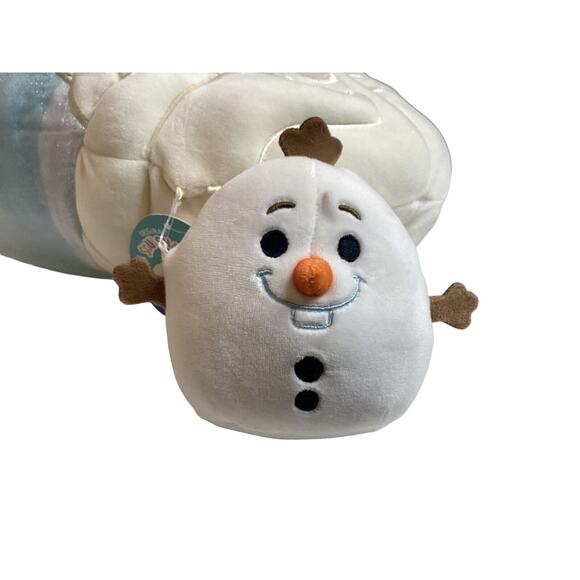 New Kelly Toys Disney Squishmallows 10" Elsa & 4" Olaf Frozen Soft Plush Pair - Picture 3 of 9